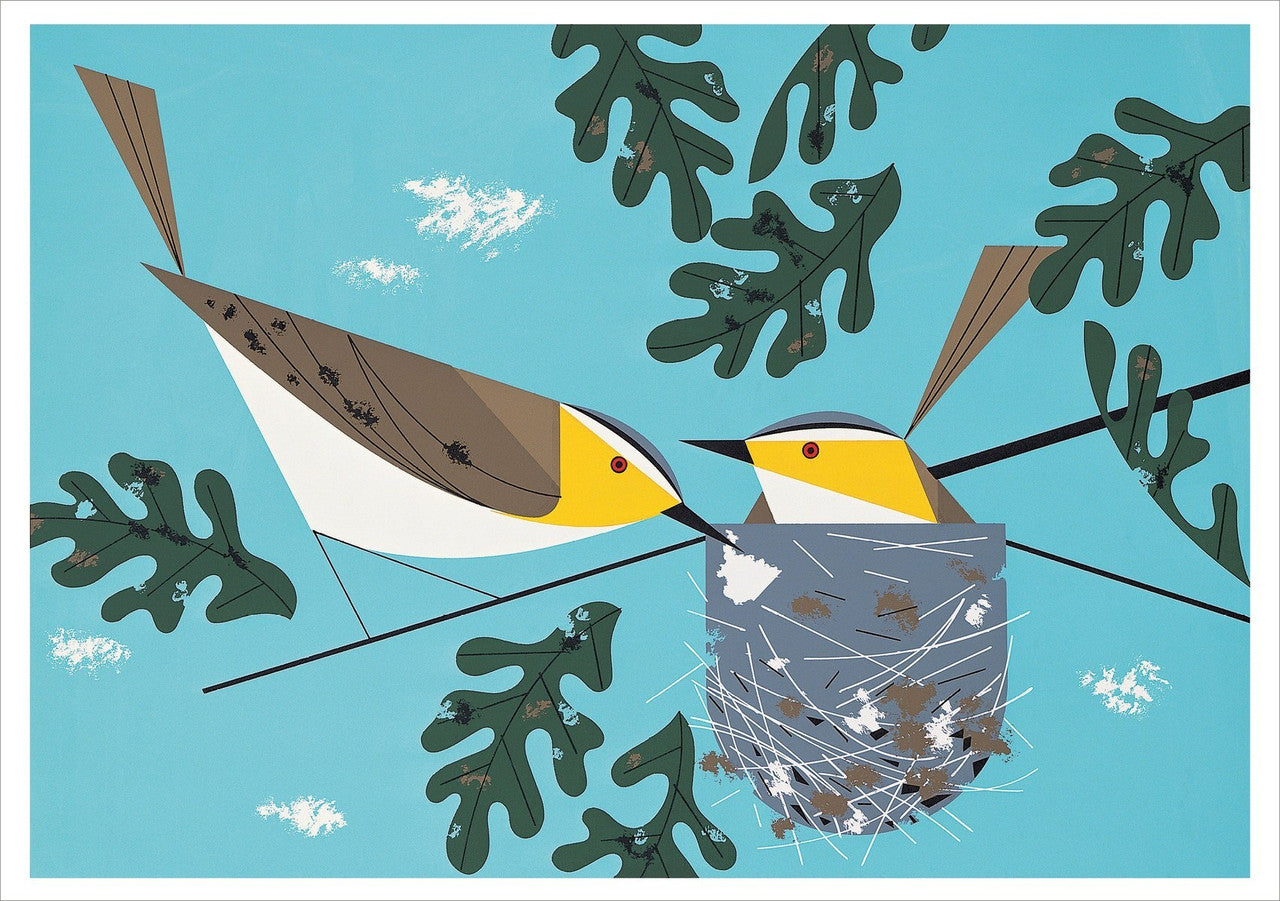 Charley Harper Nesting Instinct Greeting Cards