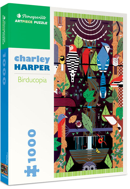 Charley Harper Birducopia 1000-Piece Jigsaw Puzzle