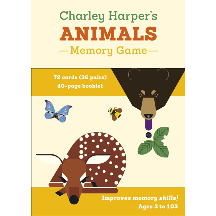 Charley Harper Animals Memory Game