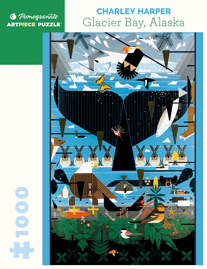 Charley Harper Glacier Bay 1000-Piece Jigsaw Puzzle