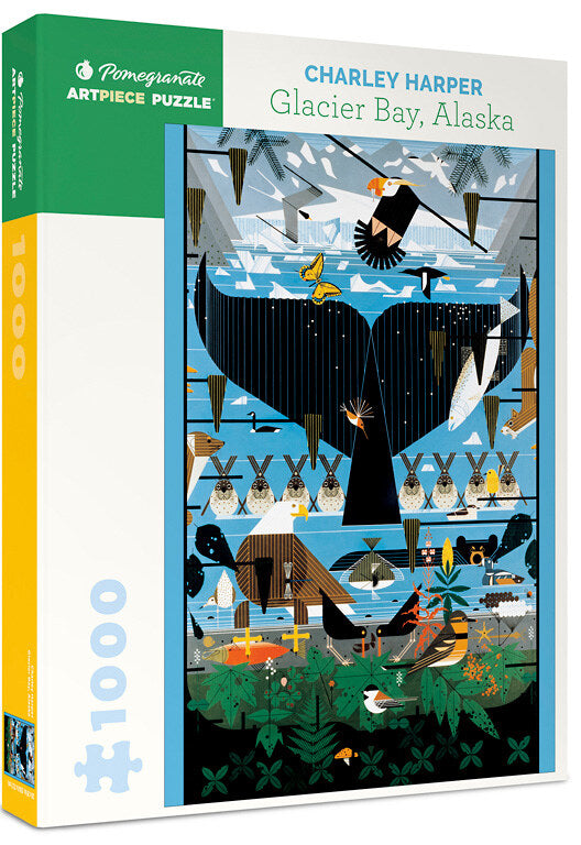 Charley Harper Glacier Bay 1000-Piece Jigsaw Puzzle