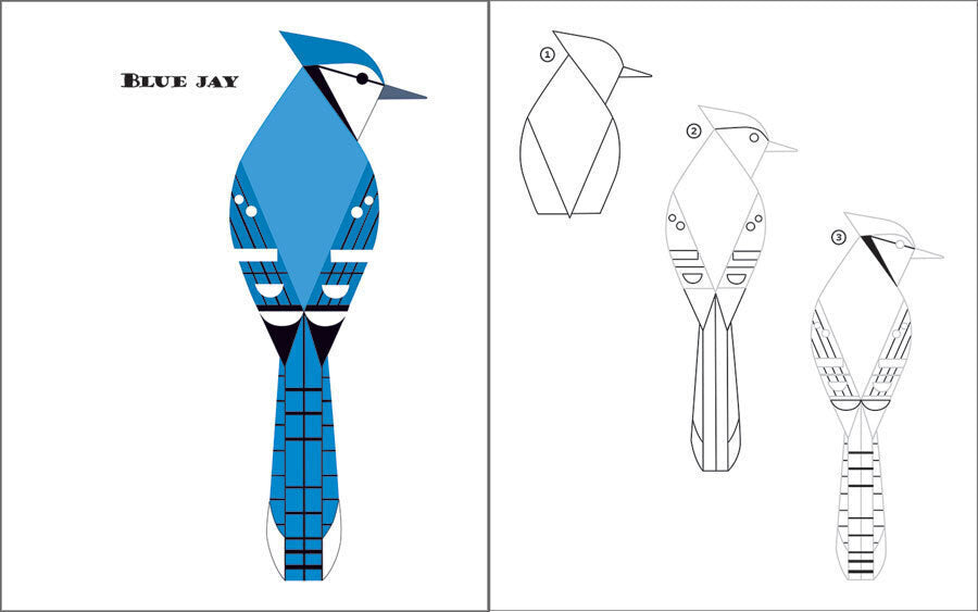 Charley Harper Sketchbook How To Draw 28 Birds