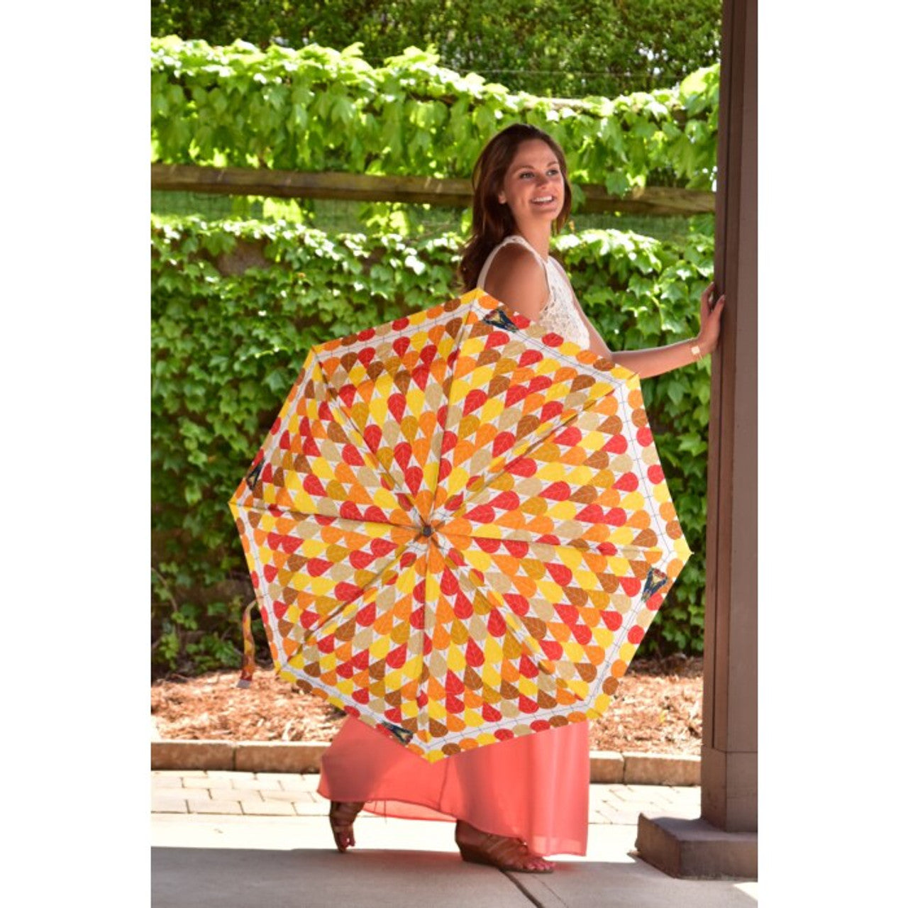 Charley Harper Octoberama Pop-up Umbrella