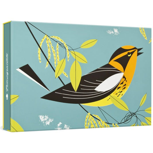 Charley Harper Blackburnian Warbler Notecards