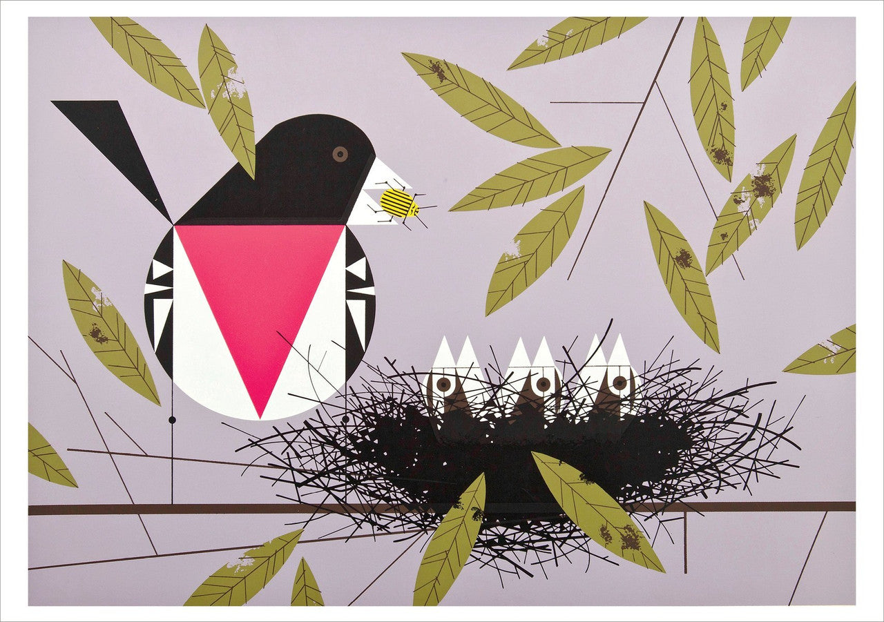 Charley Harper Nesting Instinct Greeting Cards