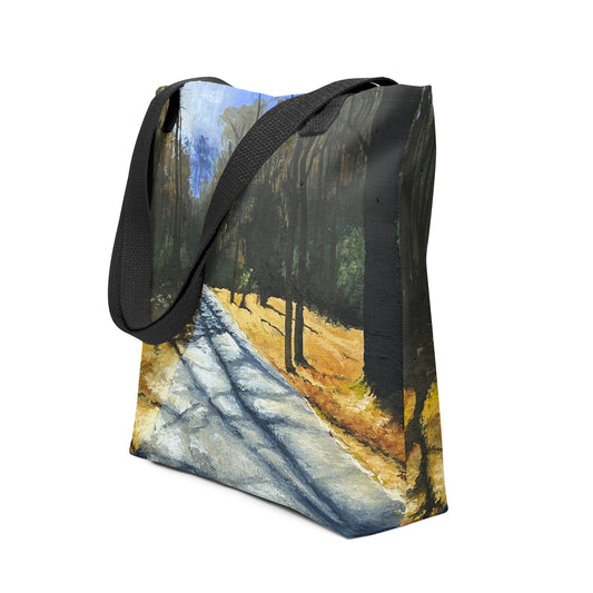 Long Shadows on a Fall Evening - Tote bag