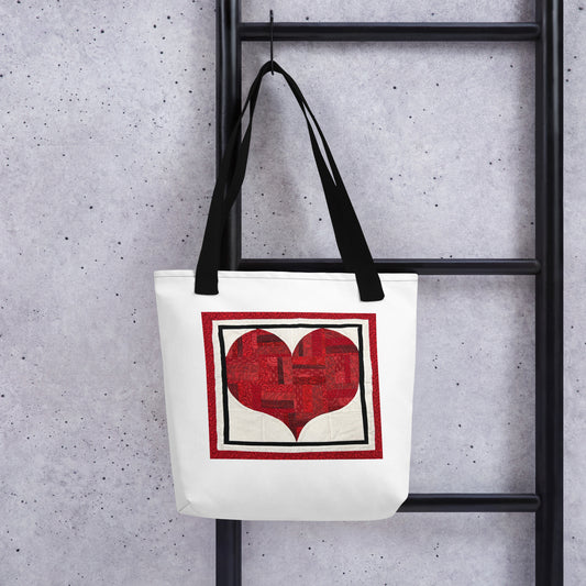 My Pieced Heart - Tote bag