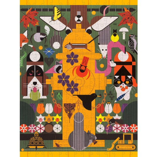 Charley Harper 300 Piece Puzzle Biodiversity