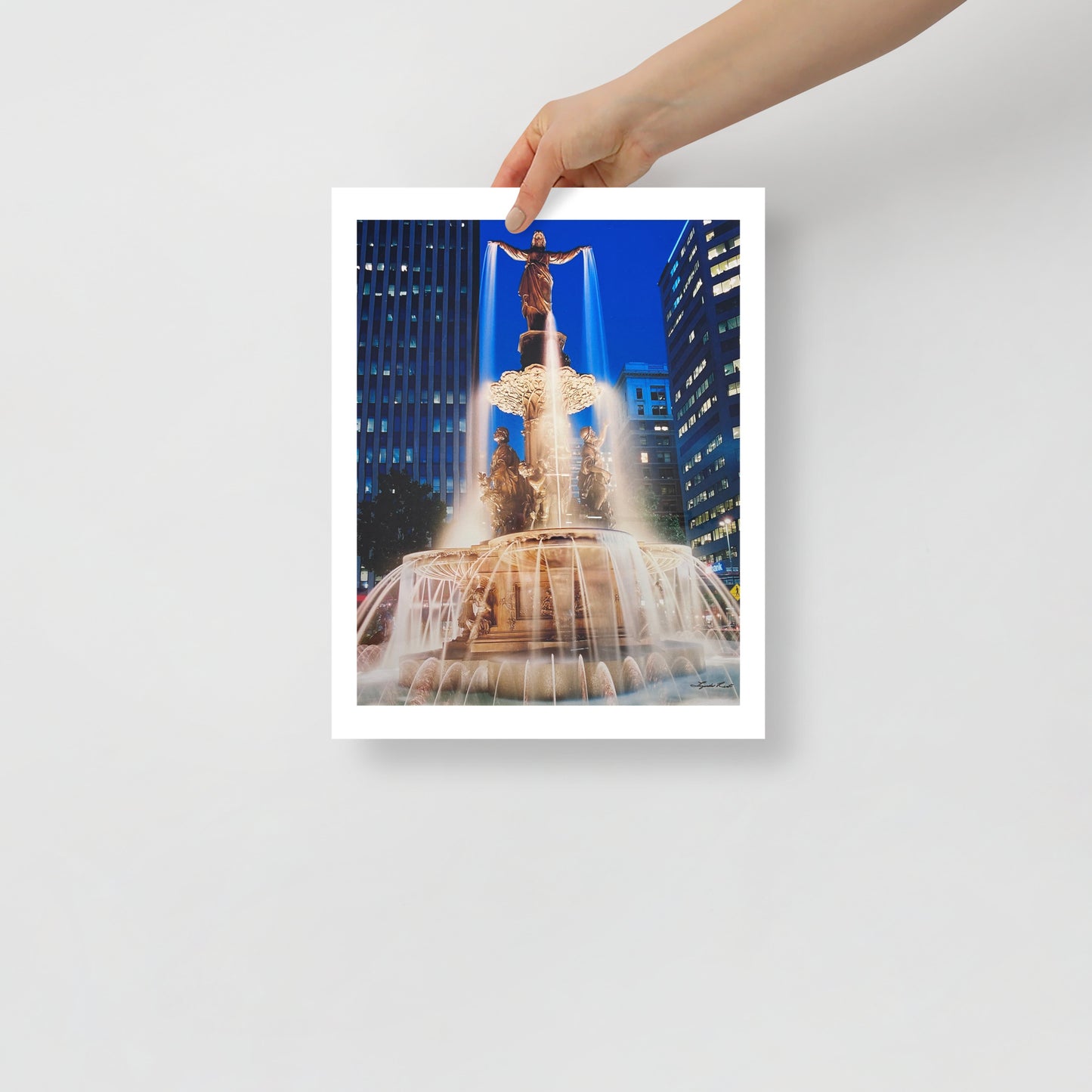 Tyler Davidson Fountain - Matte Print