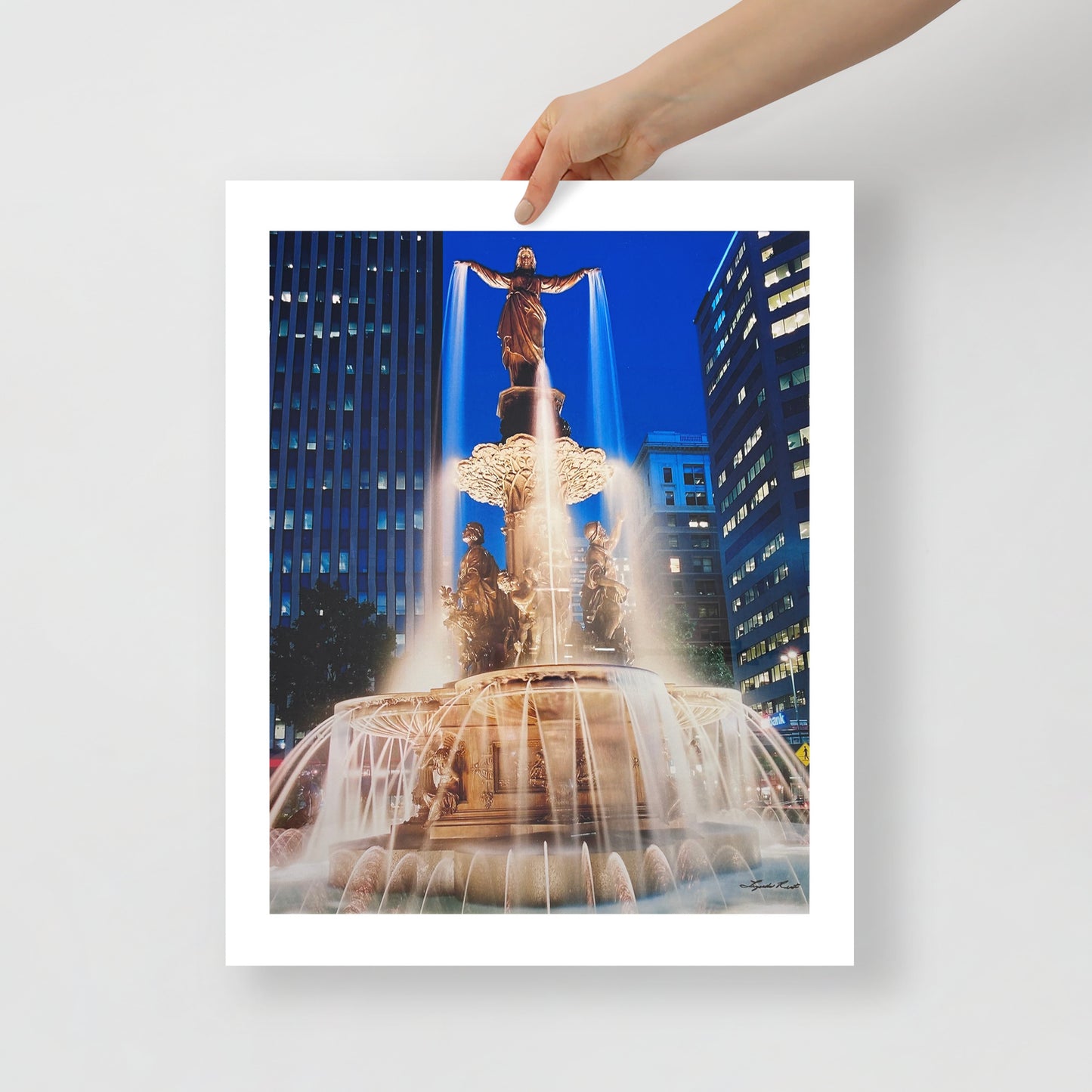 Tyler Davidson Fountain - Matte Print