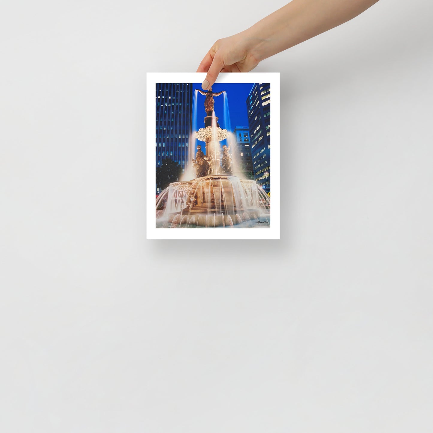 Tyler Davidson Fountain - Matte Print